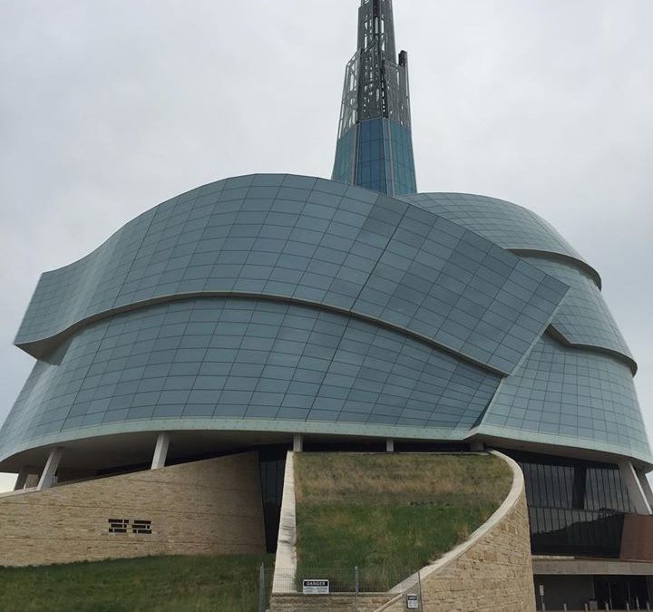 Meeting with our partners today at the Canadian Museum of Human Rights.