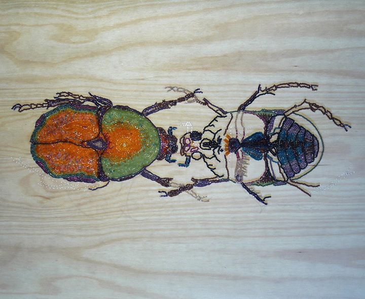 more amazing contemporary Michif art by Corinna Wollf-Borgo