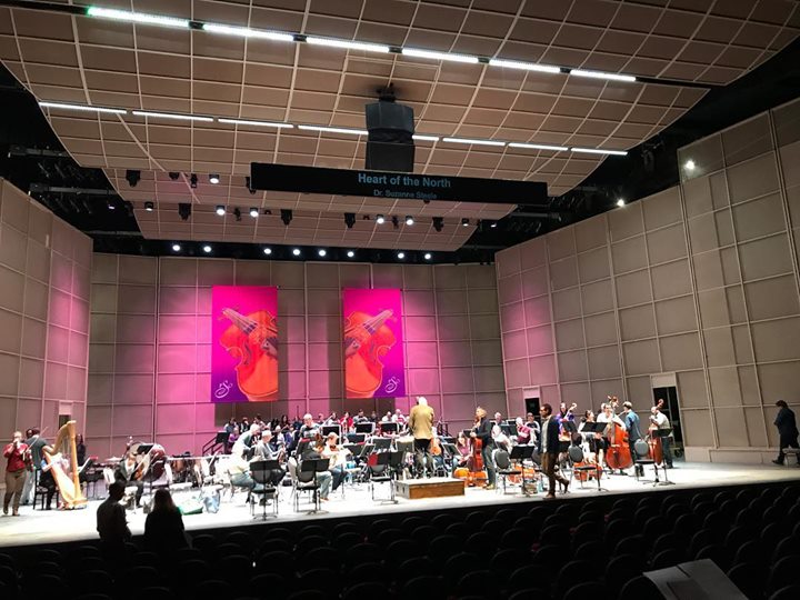 Riel’s Heart of the North world premiere is tonight! This has been an unforgettable experience, many thanks to the amazing players of the Regina Symphony and their fearless and highly professional conductor Gordon Gerrard. The piece sounded so good right away, Maestro Gerrard was able to do some finely detailed work with his highly skilled players. Having the best singers in the land doesn’t hurt either! (I will tag them in the comments.) Break a leg and merde, everyone!! Now - out for dinner...